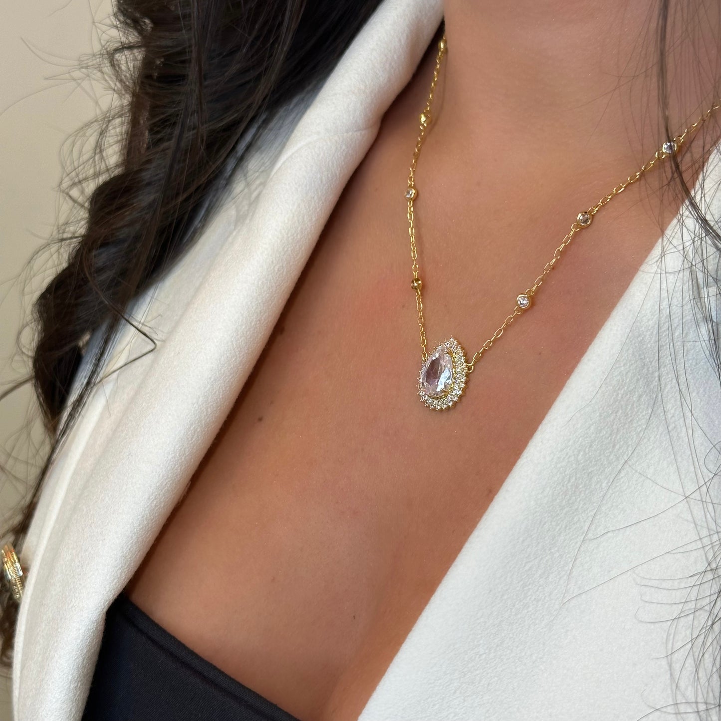 LUXURIOUS DROP SET | Double 18K Gold Plated