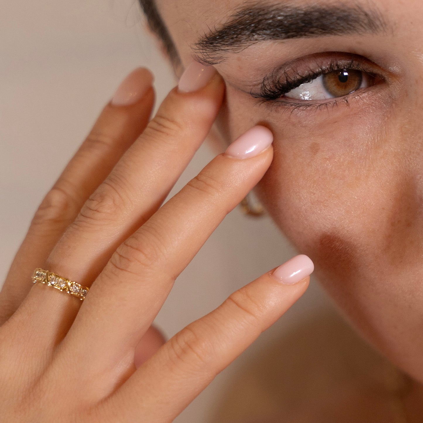 VIVELLE Ring | 18K Gold Fourfold Plated