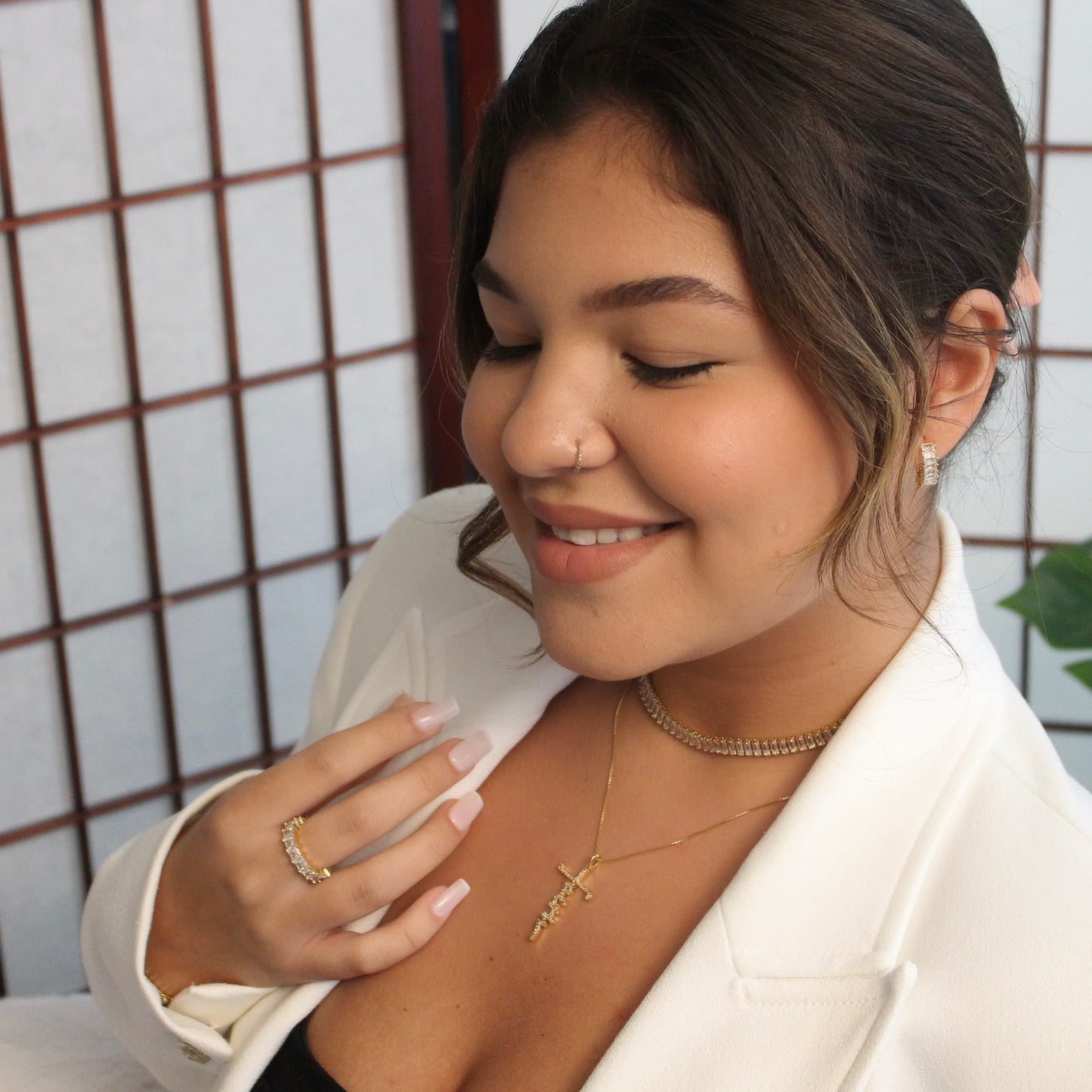 LUX CHOKER | 18K GOLD PLATED