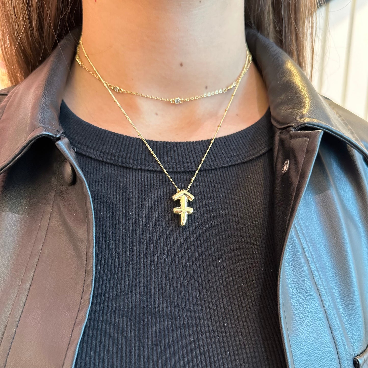 SAGITTARIUS BALLOON NECKLACE | 18K Gold Plated