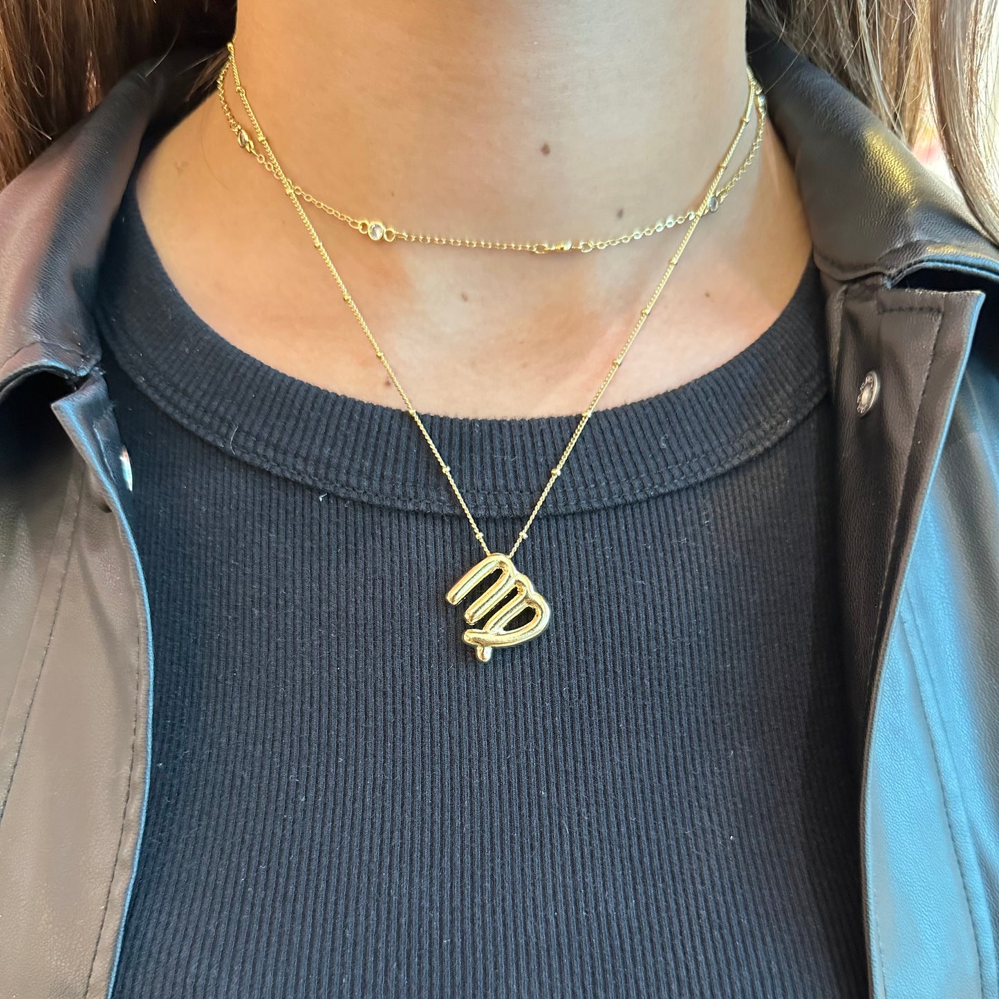 VIRGO BALLOON NECKLACE | 18K Gold Plated