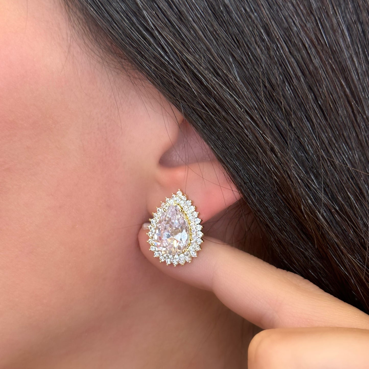 LUXURIOUS DROP SET | Double 18K Gold Plated