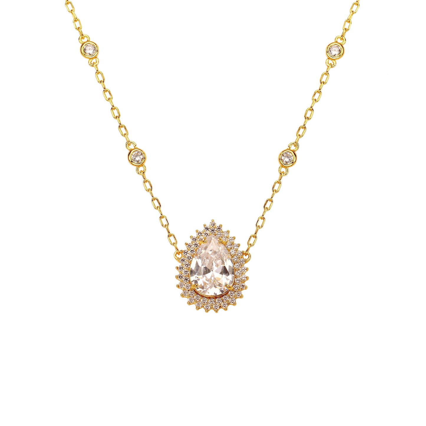 LUXURIOUS DROP SET | Double 18K Gold Plated