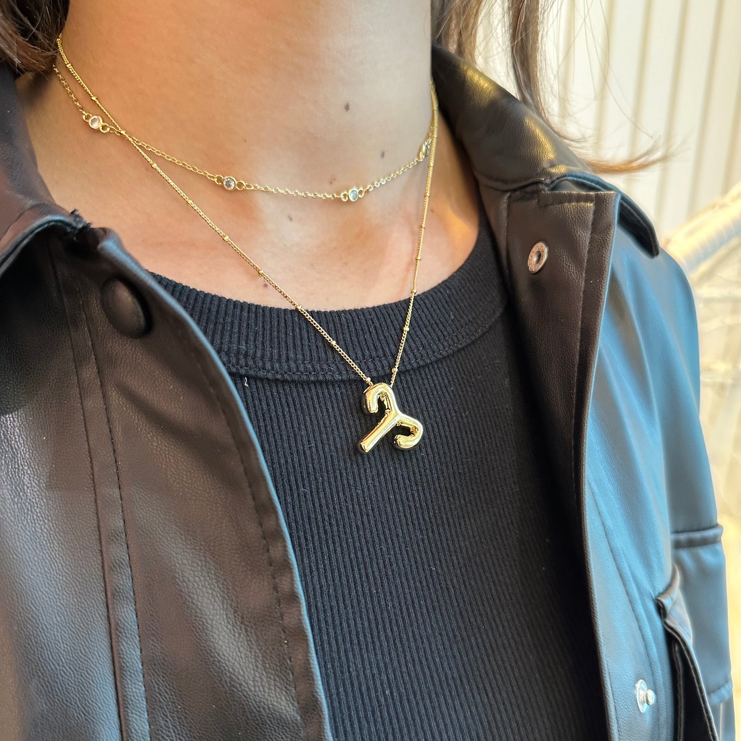 ARIES BALLOON NECKLACE | 18K Gold Plated