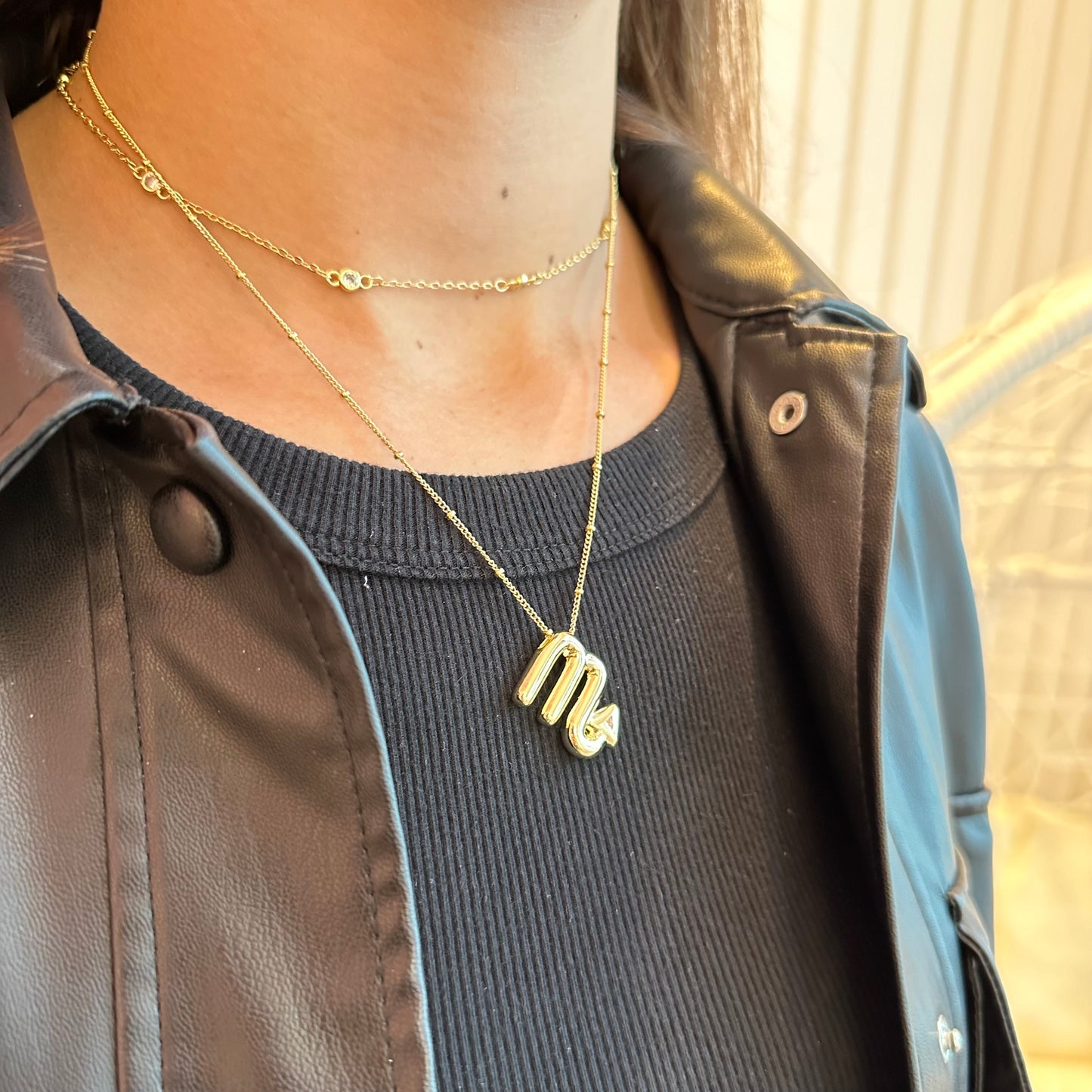 SCORPIO BALLOON NECKLACE | 18K Gold Plated