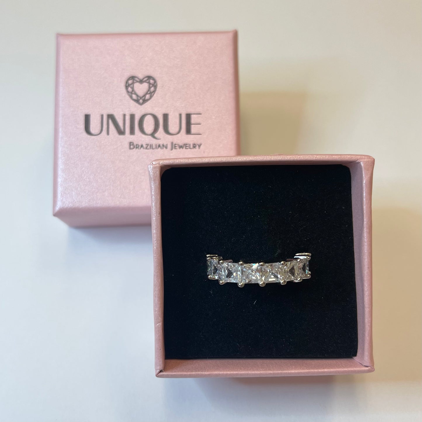 TREND RING | White Gold Double Plated