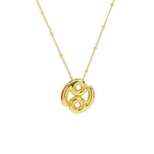 CANCER BALLOON NECKLACE | 18K Gold Plated