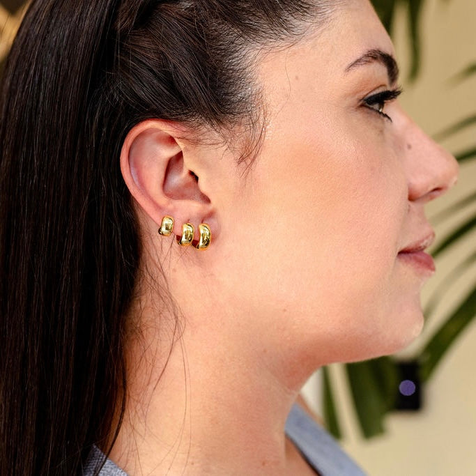 AUREA Hoops Trio | 18K Gold Plated