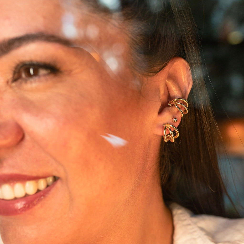 AMORA Earrings | 18K Gold Plated