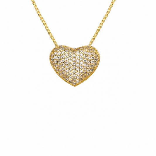 HEART NECKLACE | 18K Gold Plated