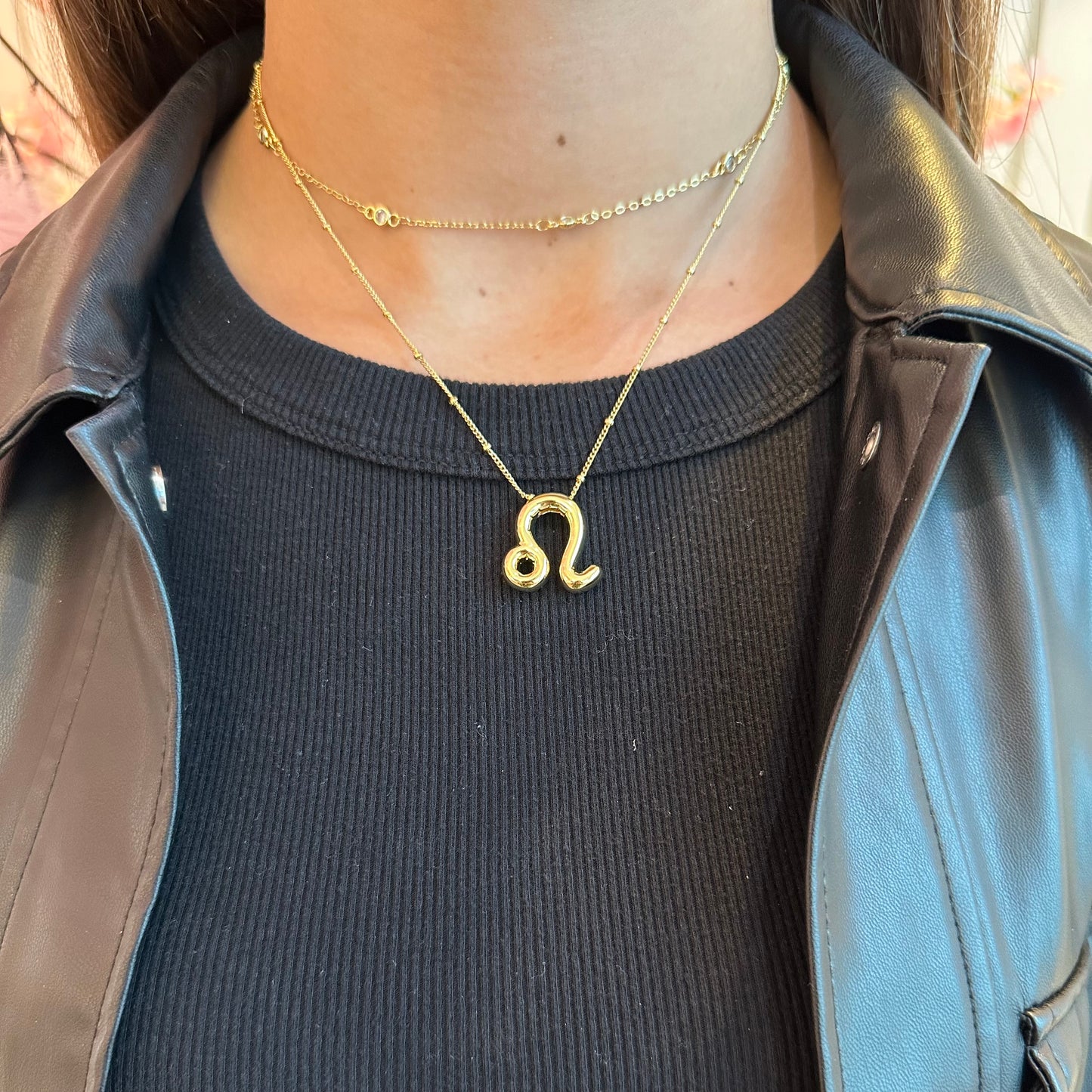LEO BALLOON NECKLACE | 18K Gold Plated