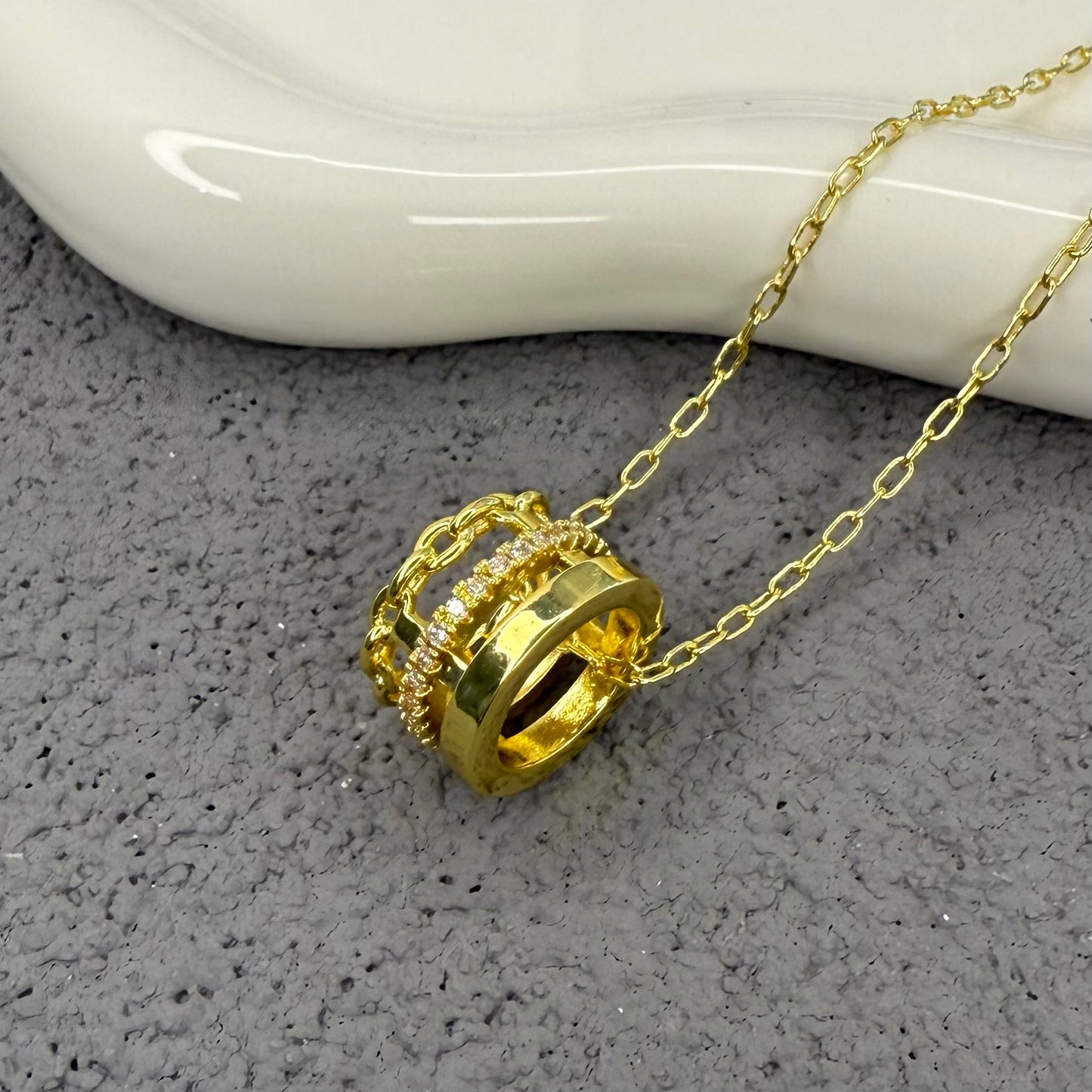 CLEO Necklace | 18K Gold Plated