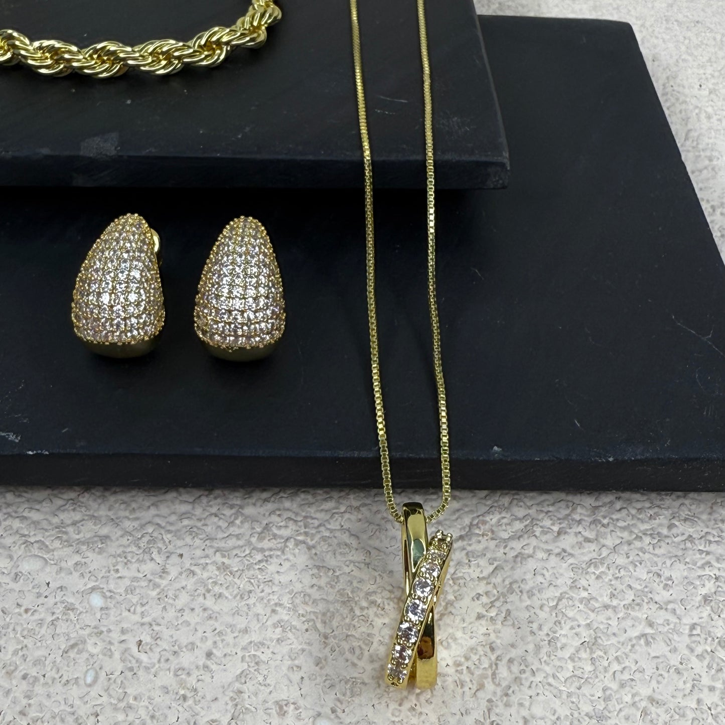 LIORA Necklace | 18K Gold Plated