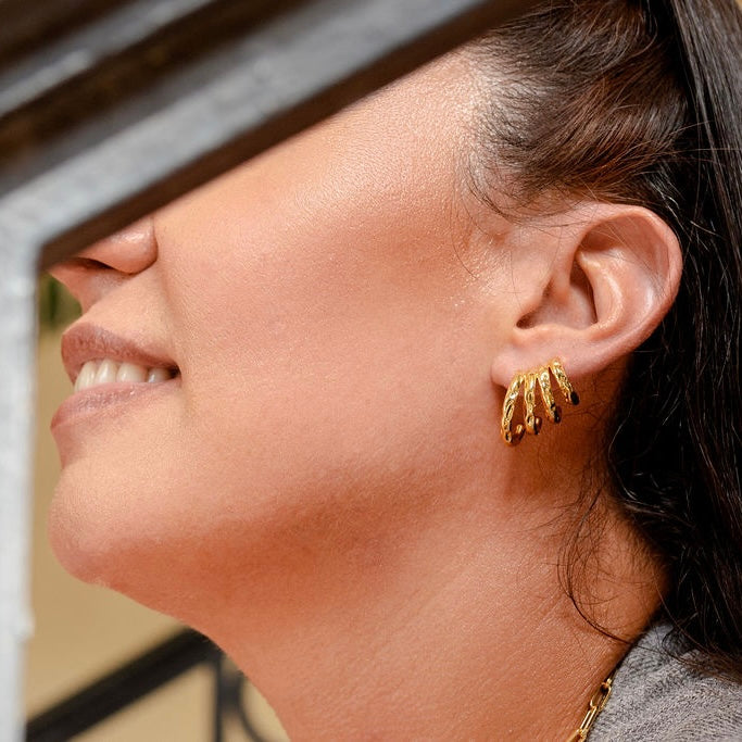 ZARIA Earrings | 18K Gold Plated