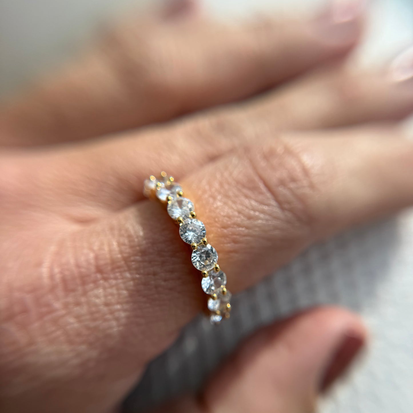 GLAMOROUS RING | 18K Gold Fourfold Plated