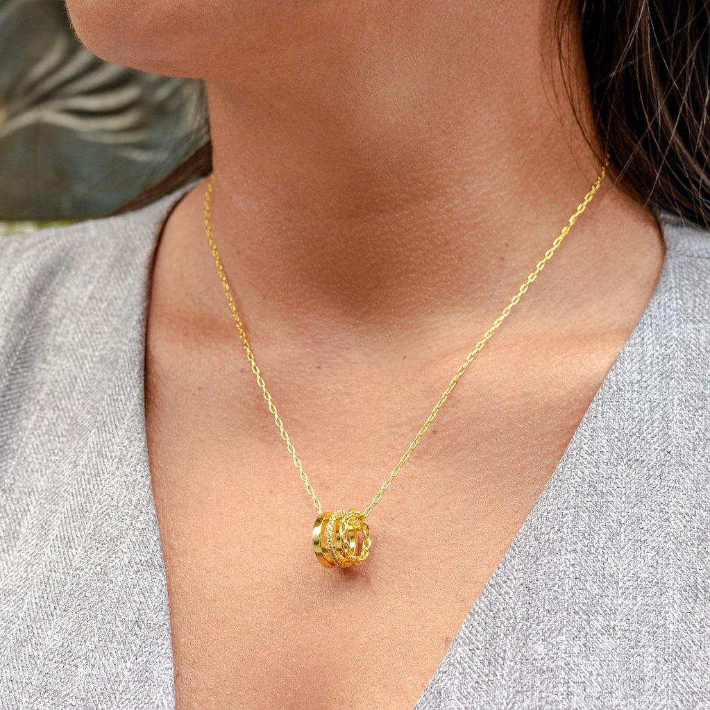 CLEO Necklace | 18K Gold Plated
