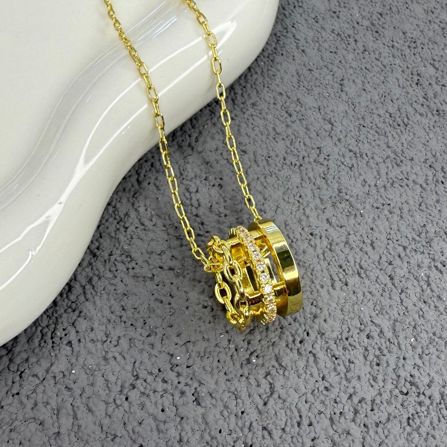 CLEO Necklace | 18K Gold Plated