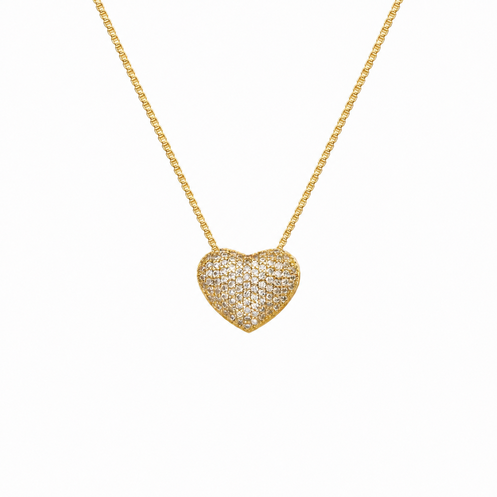 HEART NECKLACE | 18K Gold Plated