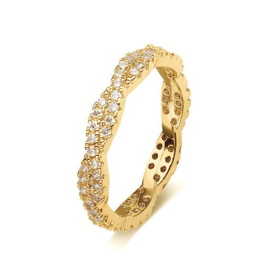 SERENA Ring | 18K Gold Double Plated