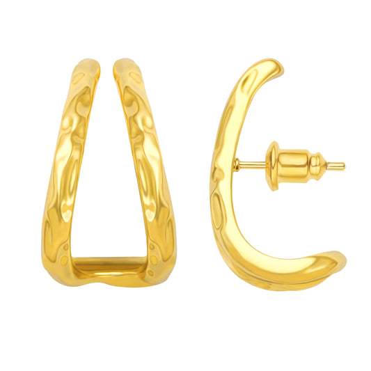 NAYA Earrings | 18K Gold Plated