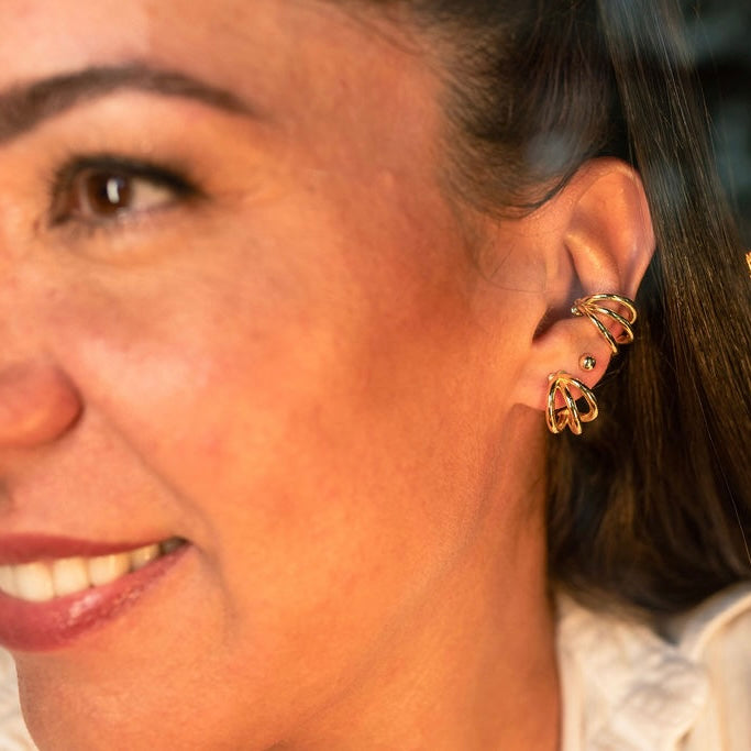 AMORA Earrings | 18K Gold Plated