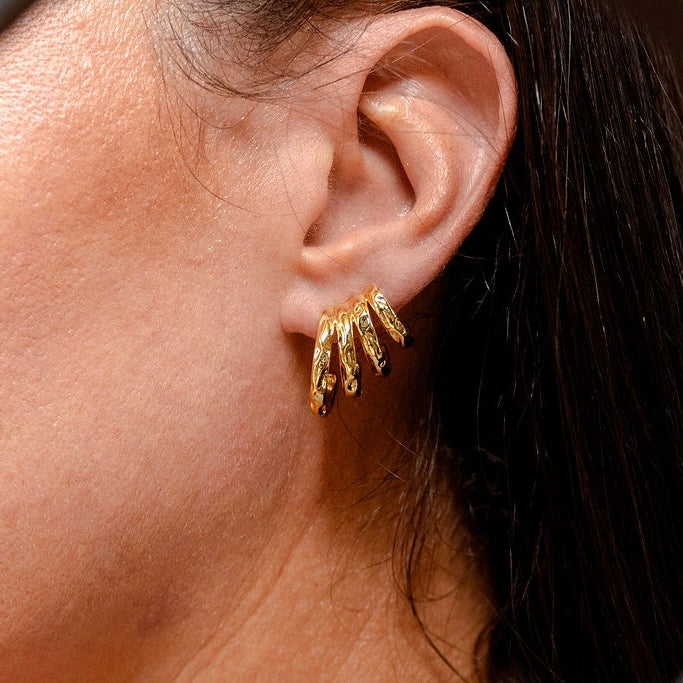 ZARIA Earrings | 18K Gold Plated