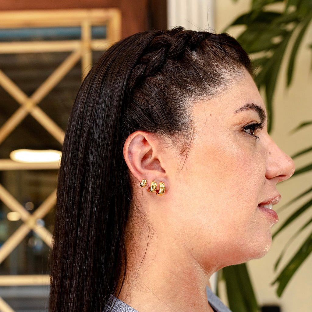 AUREA Hoops Trio | 18K Gold Plated