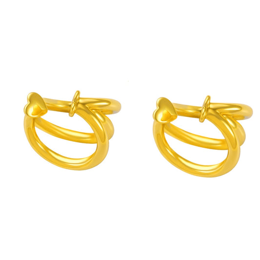AMORA Ear Cuff | 18K Gold Plated