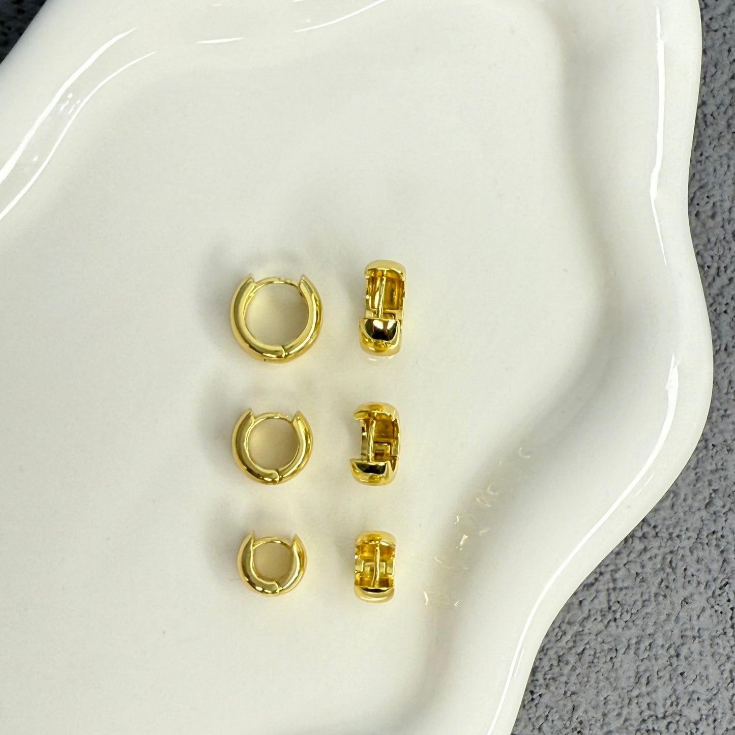 AUREA Hoops Trio | 18K Gold Plated