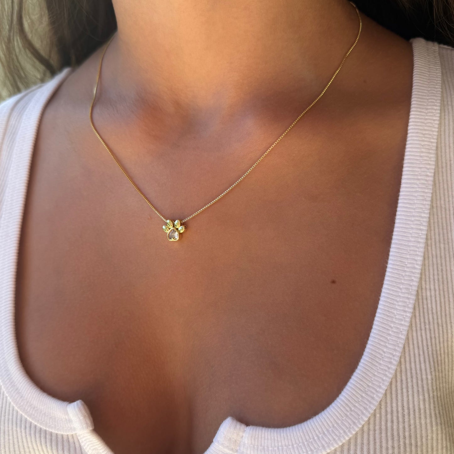 AMIE Necklace | 18K Gold Plated