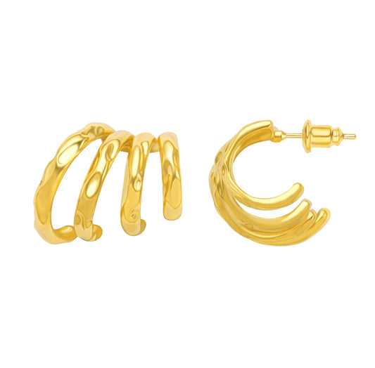 ZARIA Earrings | 18K Gold Plated