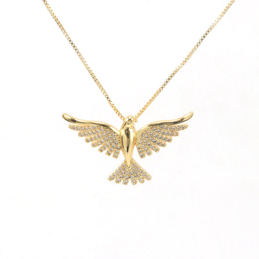 HOLY SPIRIT NECKLACE | Double 18K Gold Plated